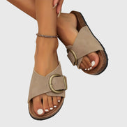 Women's Amber Leather Orthopaedic Sandals