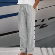 Women's Coastal Cotton Pocket Trousers