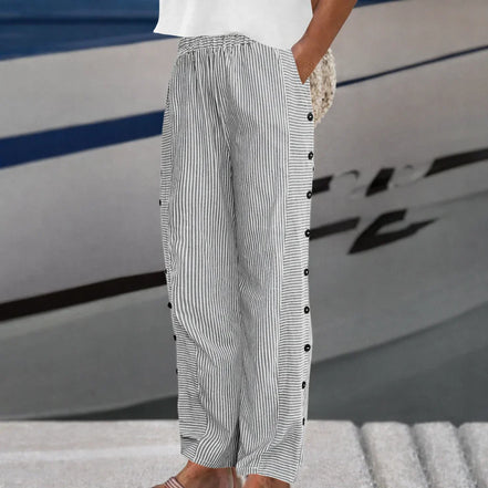 Women's Coastal Cotton Pocket Trousers