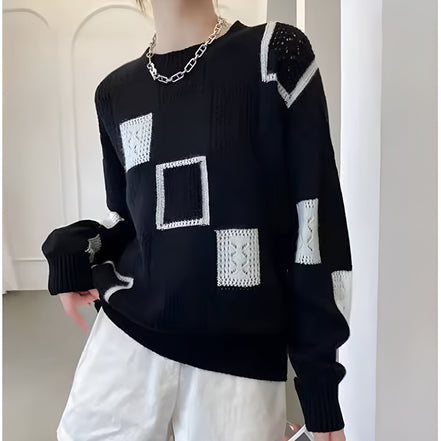 Women's Solid Knit Jumper