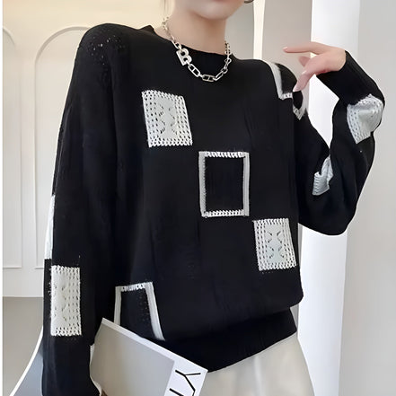 Women's Solid Knit Jumper