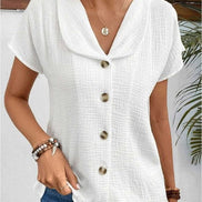Women's Solid Viscose Blouse