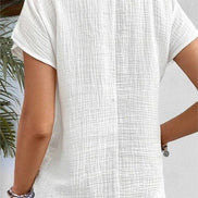 Women's Solid Viscose Blouse