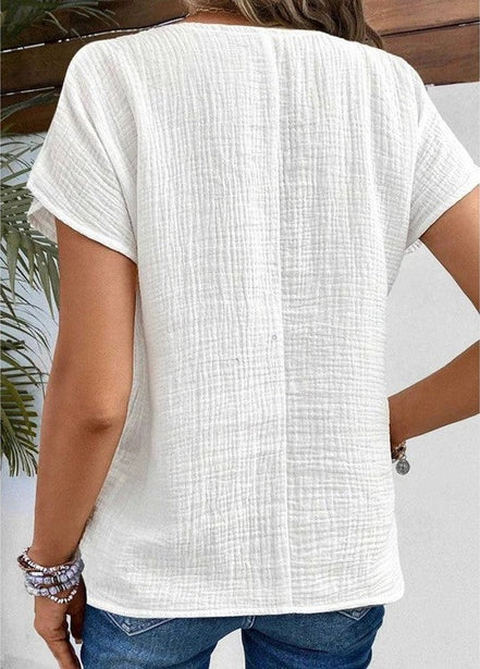 Women's Solid Viscose Blouse