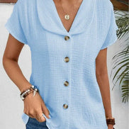 Women's Solid Viscose Blouse