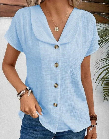 Women's Solid Viscose Blouse