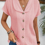 Women's Solid Viscose Blouse