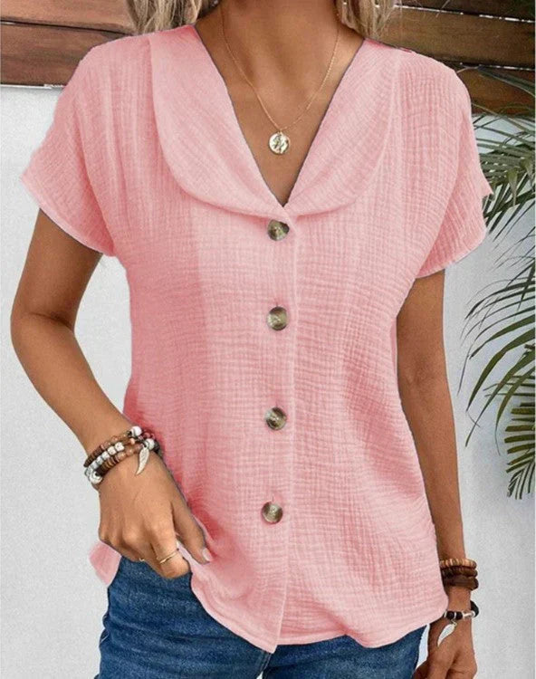 Women's Solid Viscose Blouse