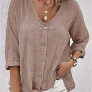 Women's Solid Cotton Top