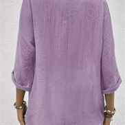 Women's Solid Cotton Top