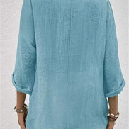 Women's Solid Cotton Top