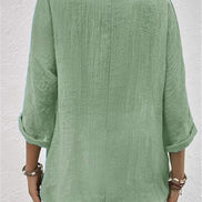 Women's Solid Cotton Top