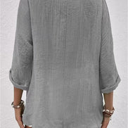 Women's Solid Cotton Top