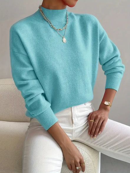 Women's Solid Knit Jumper