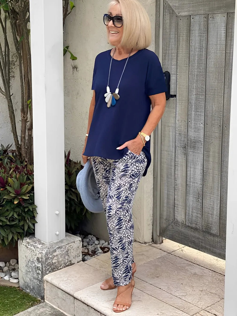 Women's Solid Lightweight Casual Set