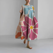 Women's Floral Cotton Dress
