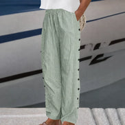 Women's Coastal Cotton Pocket Trousers