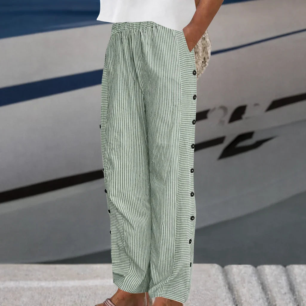 Women's Coastal Cotton Pocket Trousers