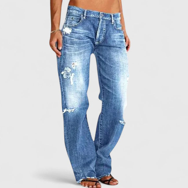Women's Solid Denim Jeans