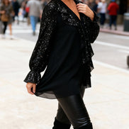 Women's Solid Cotton Blouse