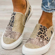 Women's Leopard Print Canvas Shoes