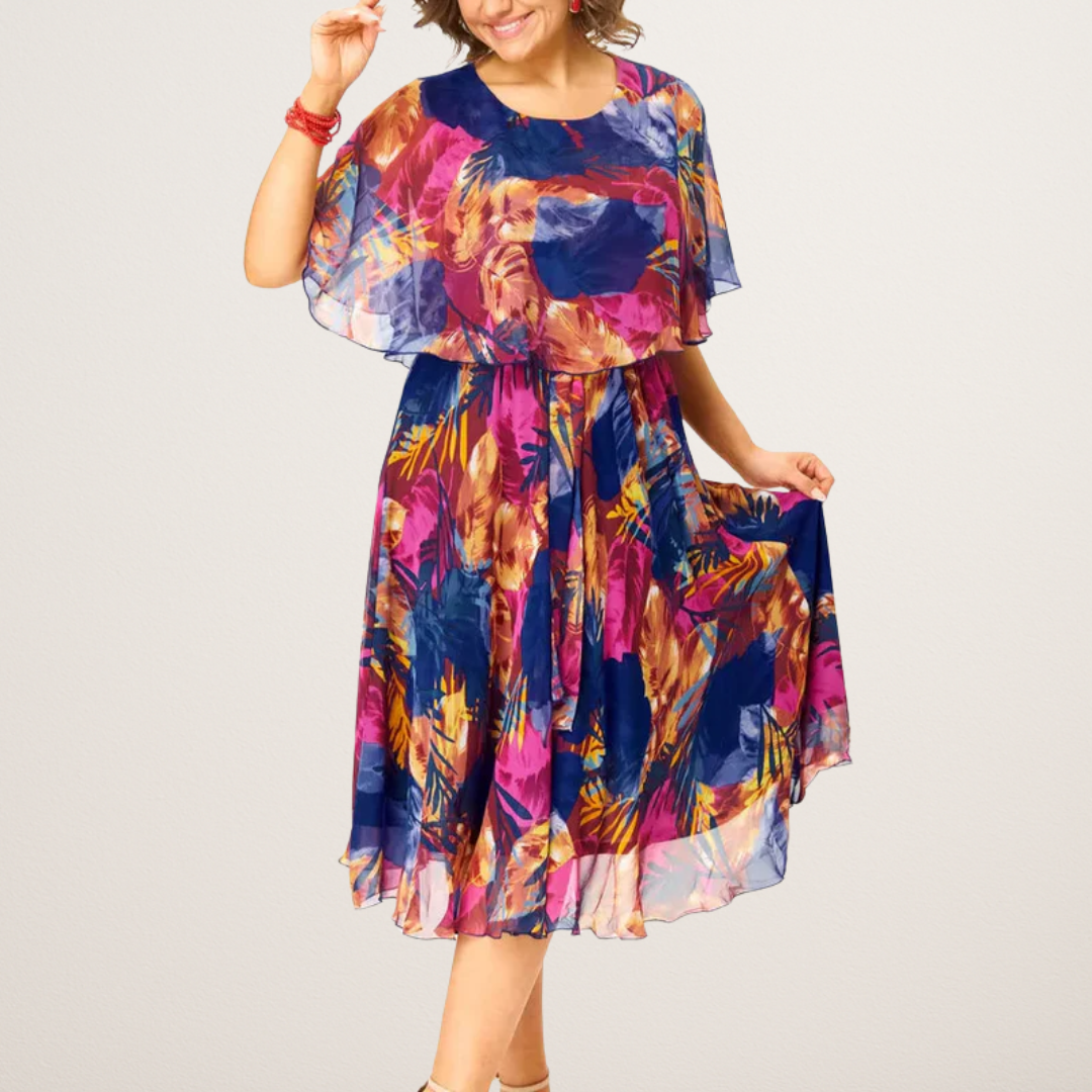 Women's Floral Midi Dress