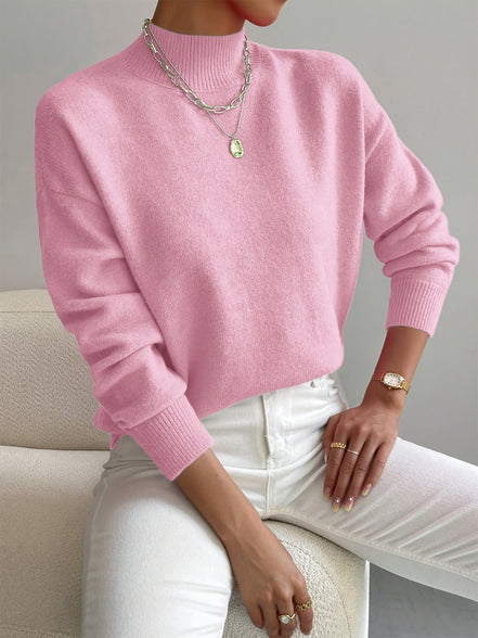 Women's Solid Knit Jumper