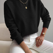 Women's Solid Knit Jumper