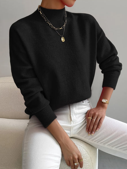 Women's Solid Knit Jumper