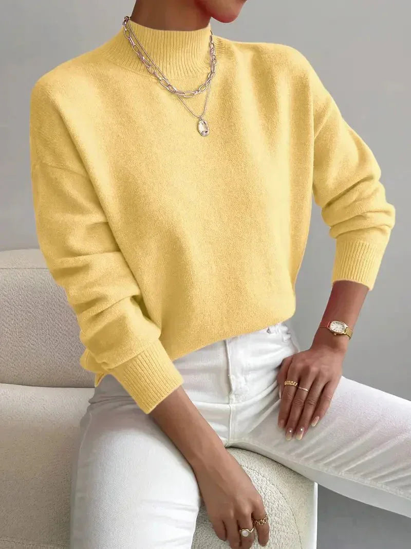 Women's Solid Knit Jumper