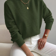 Women's Solid Knit Jumper