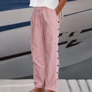 Women's Coastal Cotton Pocket Trousers