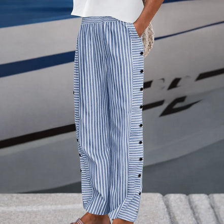 Women's Coastal Cotton Pocket Trousers
