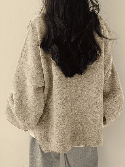 Women's Solid Knit Jumper