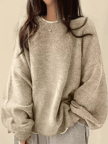 Women's Solid Knit Jumper