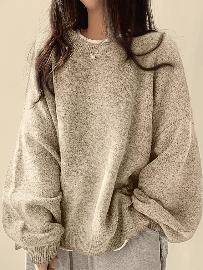 Women's Solid Knit Jumper