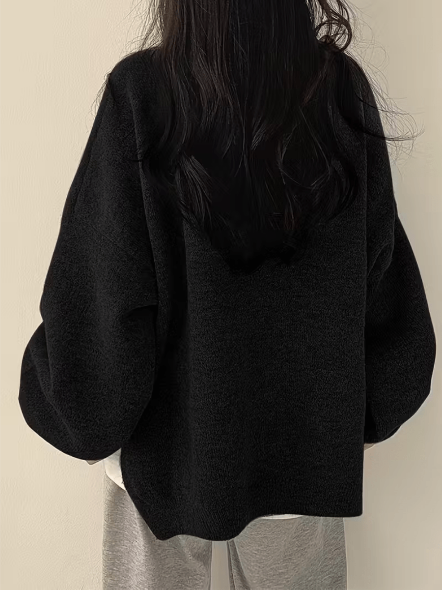 Women's Solid Knit Jumper