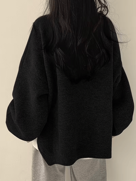 Women's Solid Knit Jumper