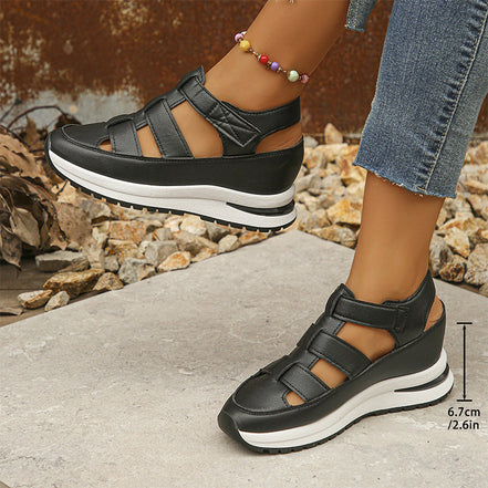 Women's Neutral Leather Sandals