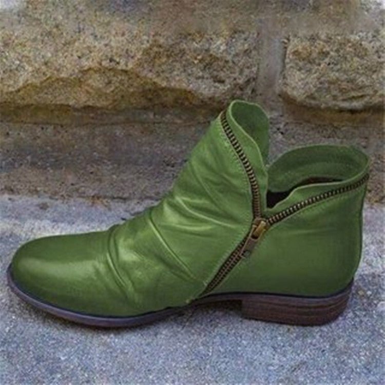 Women's Brown Leather Boots