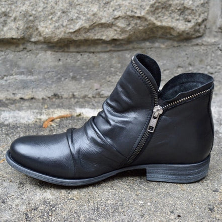 Women's Brown Leather Boots