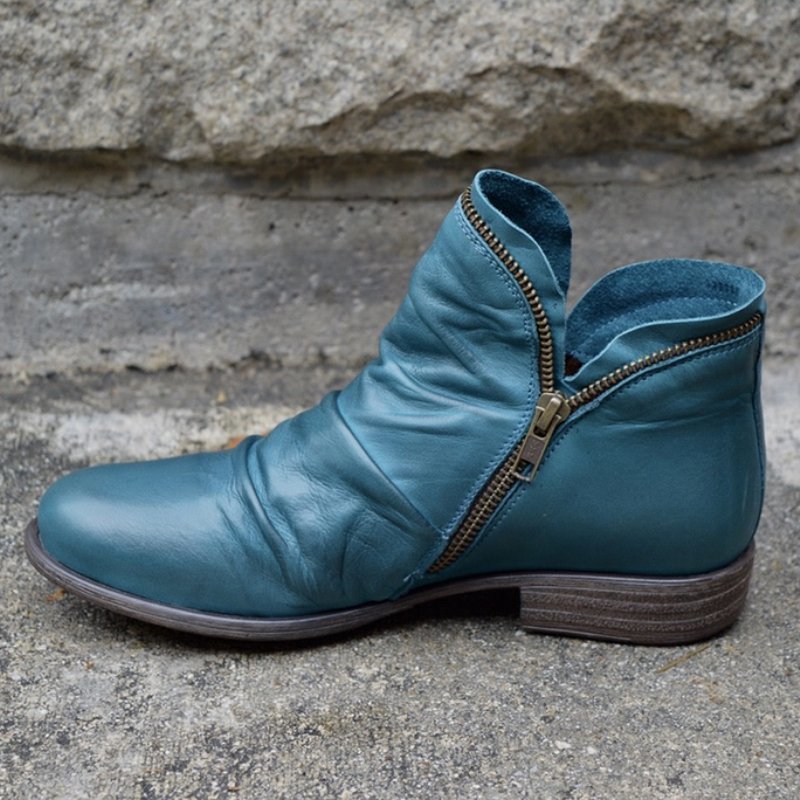 Women's Brown Leather Boots